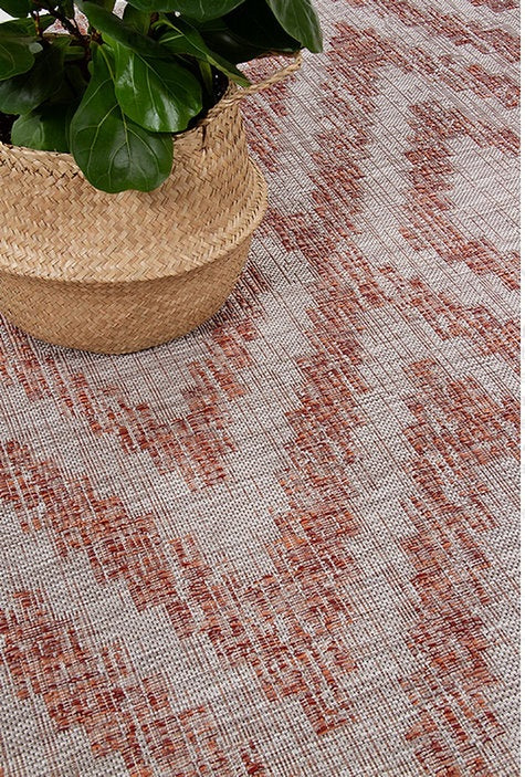 Tapis intérieur extérieur tissé plat ETNO - Novatrend 
