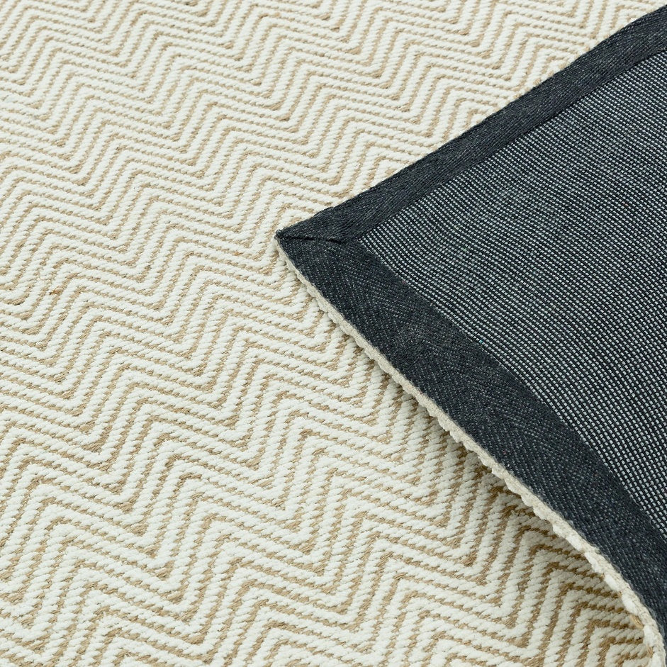 Tapis de couloir moderne jute et coton ARROW SM - Novatrend 