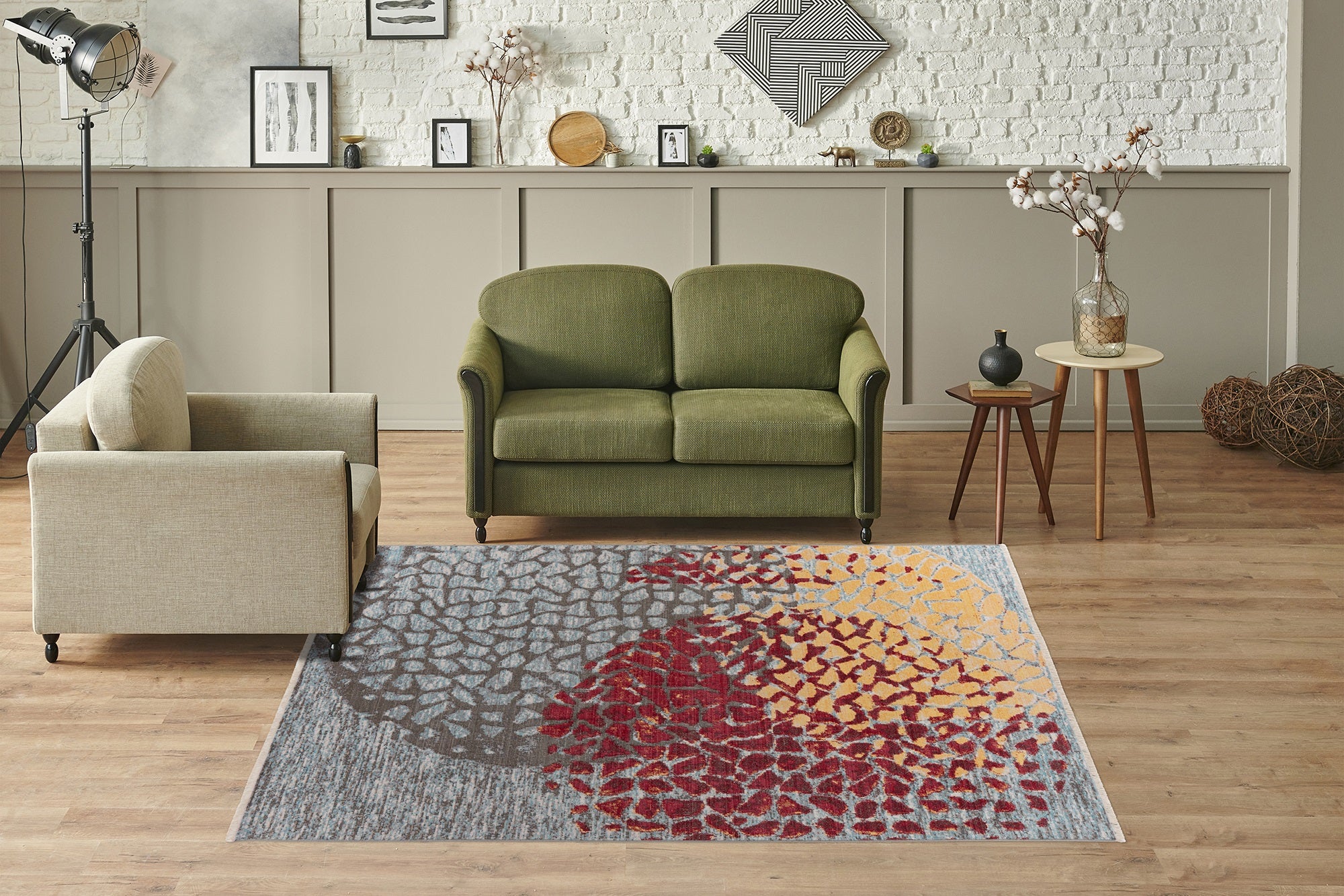 Tapis de salon moderne et design NILAD