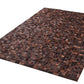 Tapis de salon moderne cuir véritable PATCHY - Novatrend 