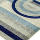 Tapis de salon moderne rétro tissé plat AVON - Novatrend 