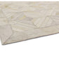 Tapis Salon Luxe Cuir de Vache PAMPA Parquet - Novatrend 