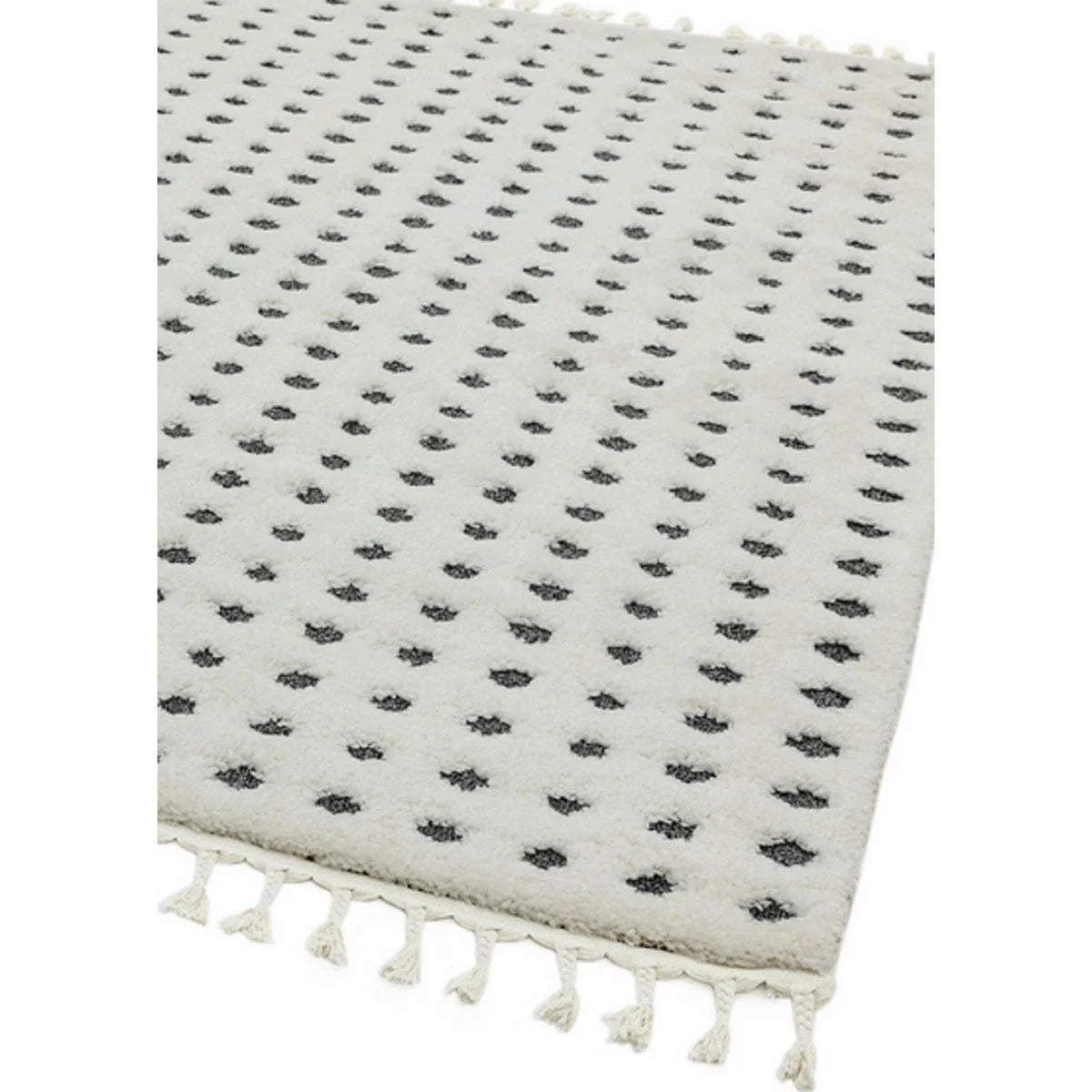Alfombra moderna con flecos HARMONY