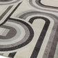 Tapis de salon moderne rétro tissé plat AVON - Novatrend 
