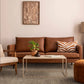 Tapis de salon moderne en jute BLUEBERRY