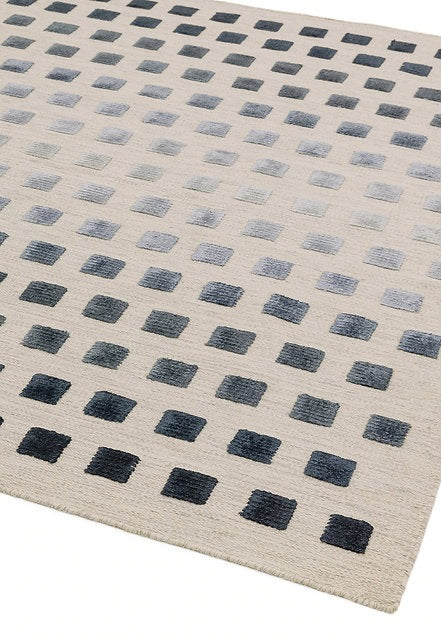 Tapis de salon moderne laine et viscose THEO JEWEL - Novatrend 