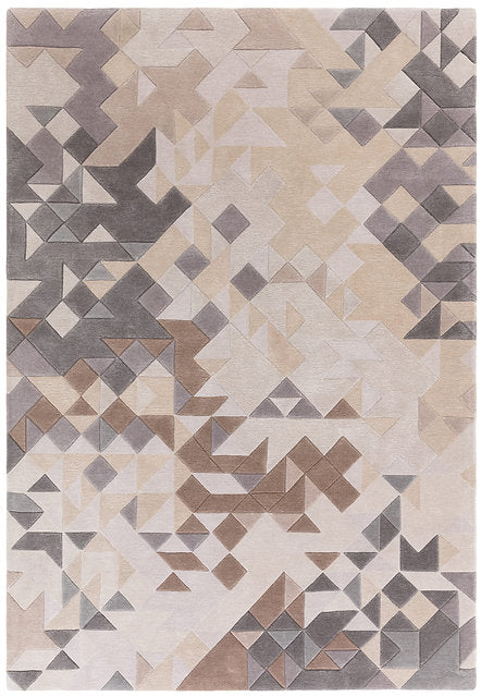 Tapis de salon moderne tufté main MYSTERIA - Novatrend 