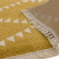 Tapis style berbère à franges effet laine DIKO - Novatrend 