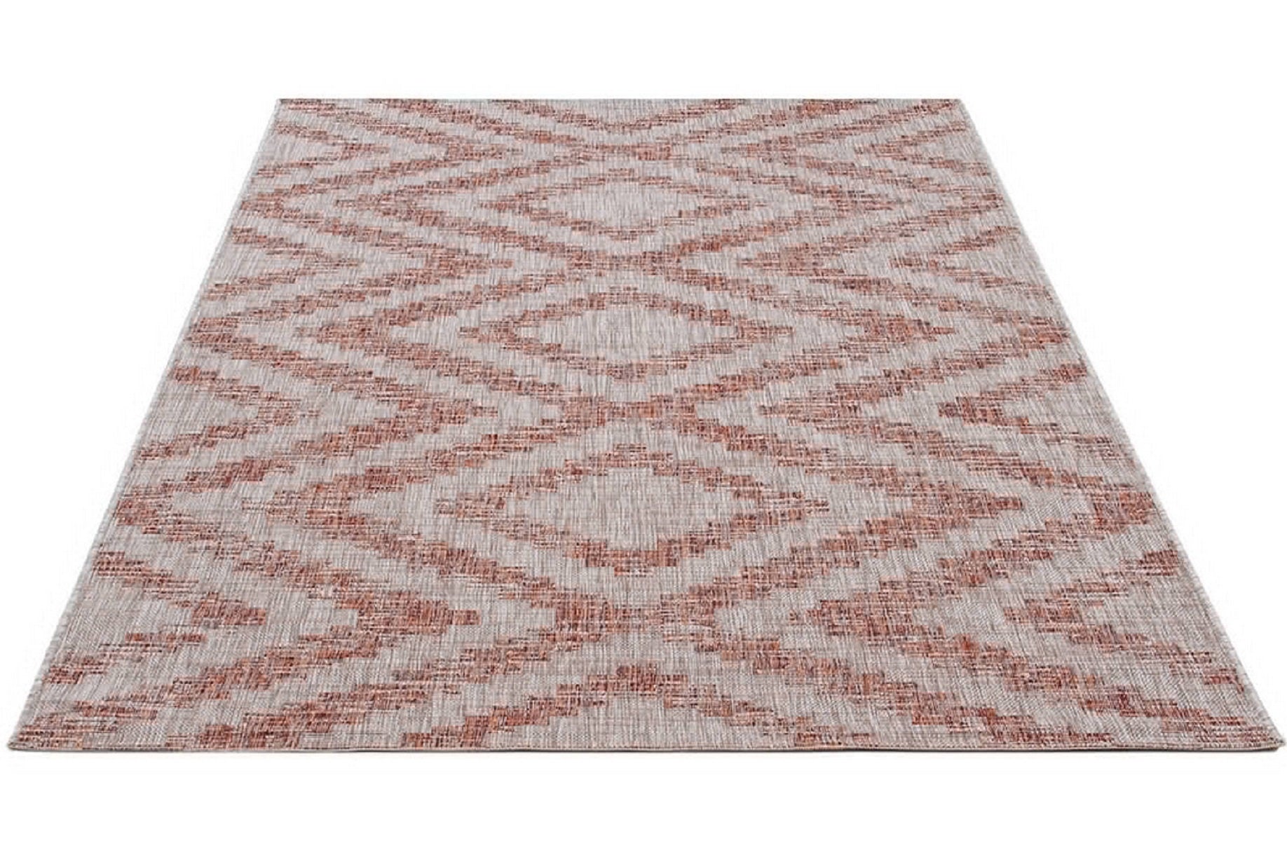 Tapis intérieur extérieur tissé plat ETNO - Novatrend 