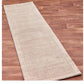 Tapis de couloir uni pure laine CANDY Beige - Novatrend 