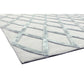 Tapis de salon tufté main laine et viscose KENNET