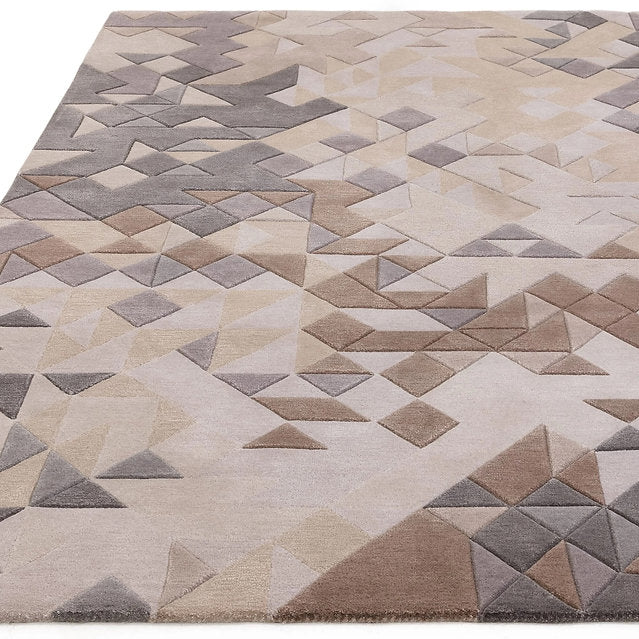Tapis de salon moderne tufté main MYSTERIA - Novatrend 