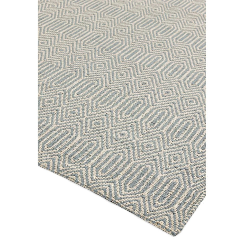 Tapis Laine et Coton tissé main style berbère SILWAN - Novatrend 