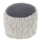 Pouf style fourrure ROMEO - Novatrend 