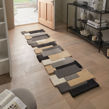 Tapis de couloir moderne pure laine ARTY