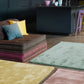 Tapis Luxe Salon Moderne PASTEL Jaune