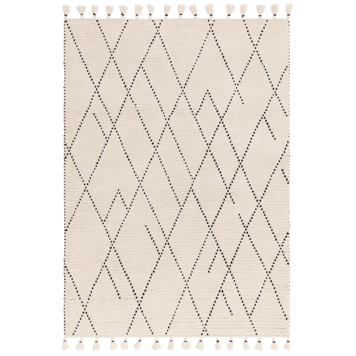 Tapis de salon pure laine style berbère KASBA