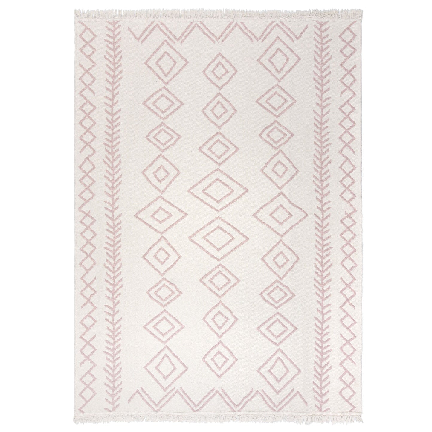 Tapis moderne style berbère en coton EDIA