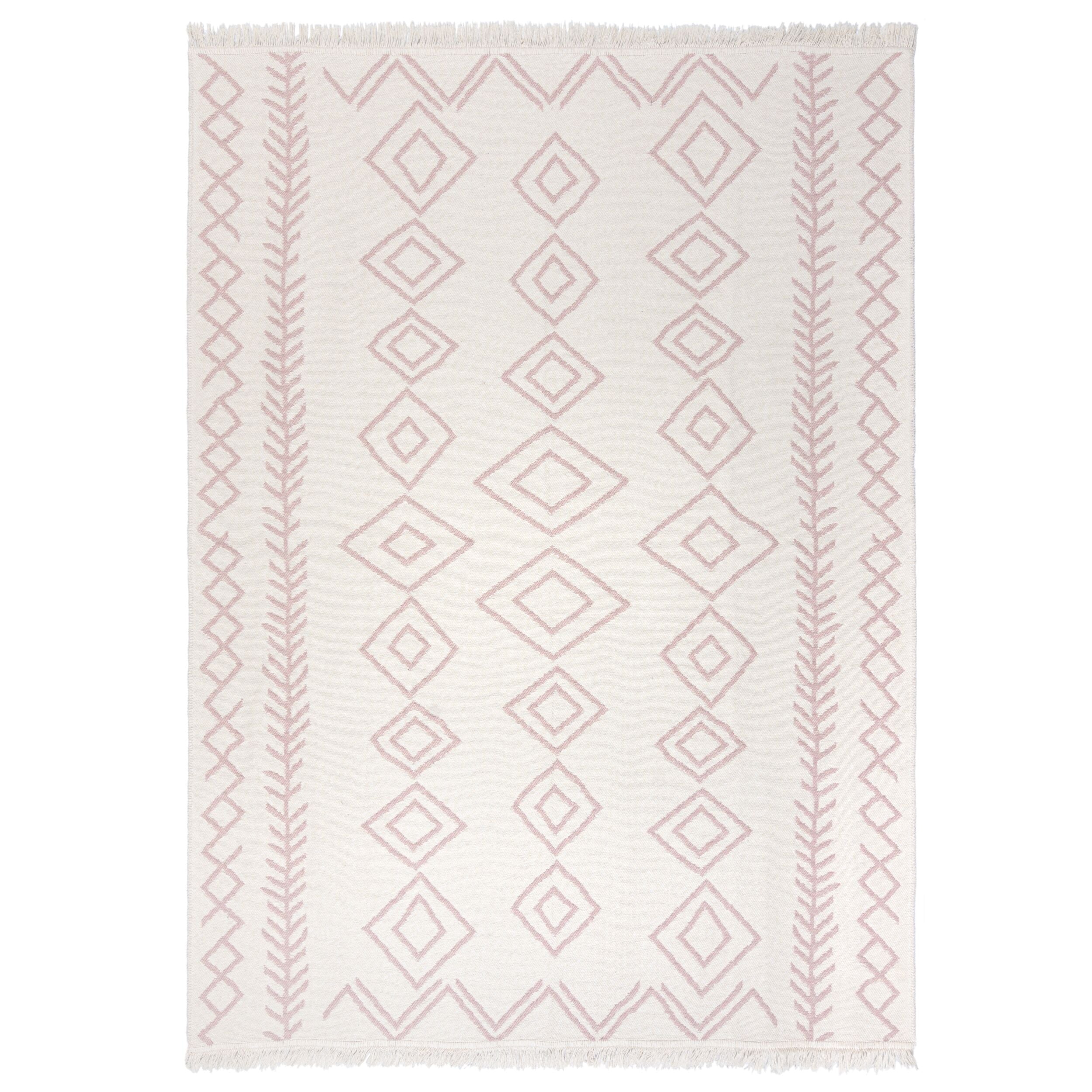 Tapis moderne style berbère en coton EDIA