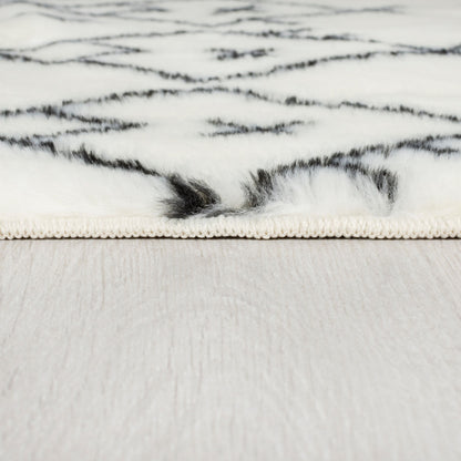 Tapis style berbère lavable en machine LIDA