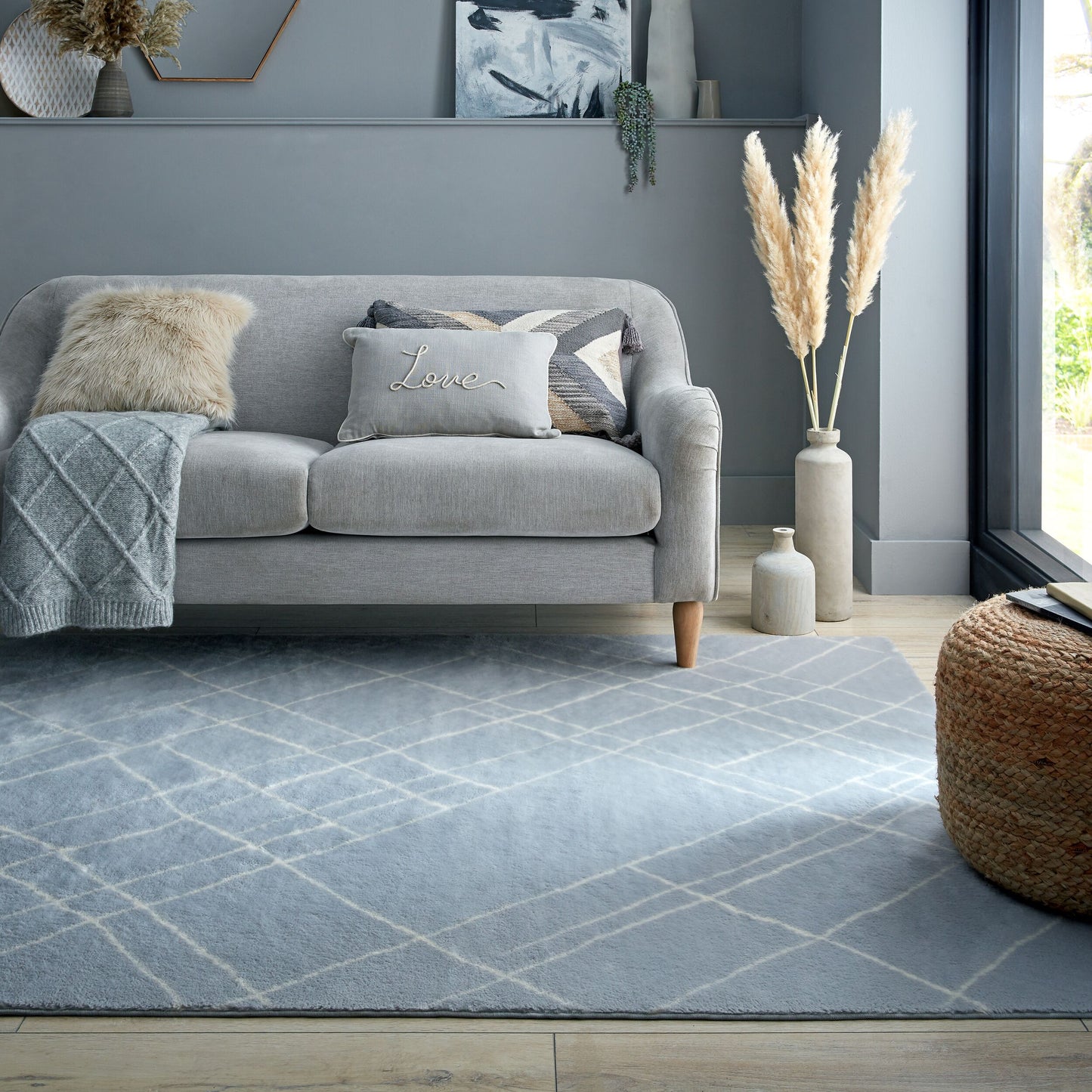 Tapis style berbère lavable en machine SHILA
