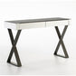 Console design verre et métal YANG