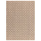 Tapis moderne en jute et coton LATTICE
