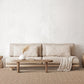 Tapis moderne en jute et coton LATTICE