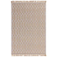 Tapis moderne en jute et coton TORSY