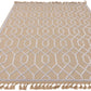 Tapis moderne en jute et coton TORSY