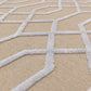 Tapis moderne en jute et coton TORSY