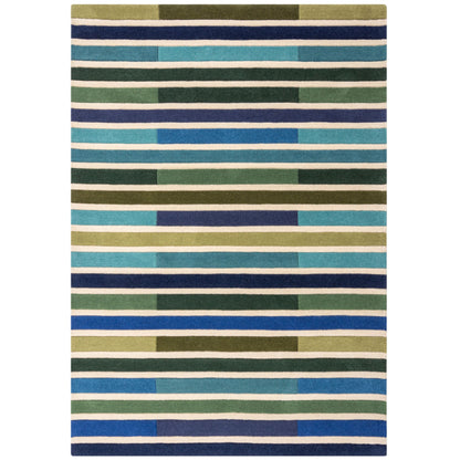 Tapis de salon moderne pure laine KEYO