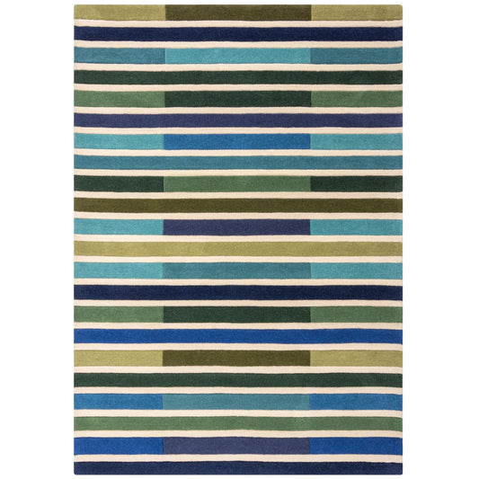 Tapis de salon moderne pure laine KEYO