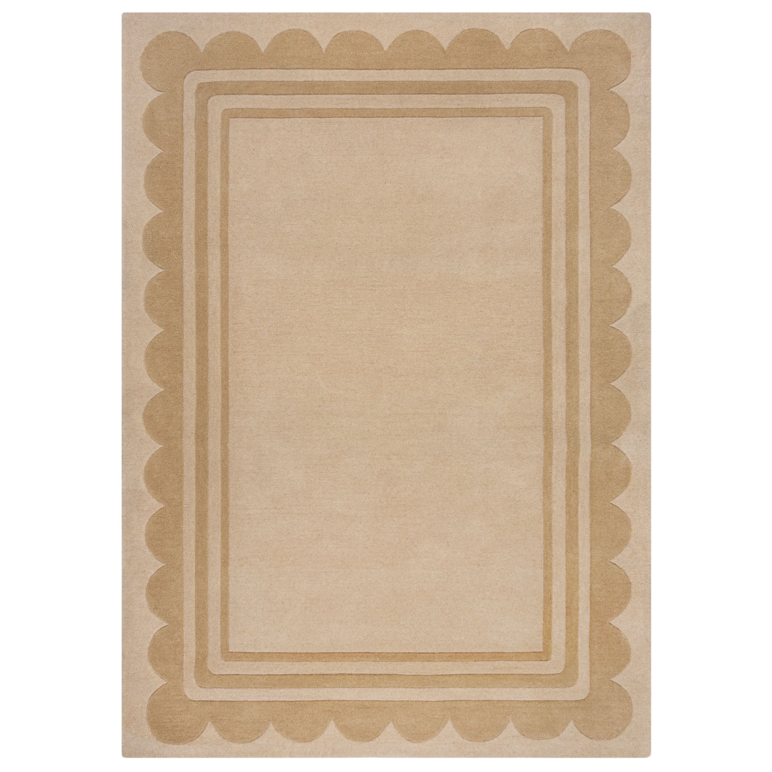 Alfombra de salón de pura lana WYLAN