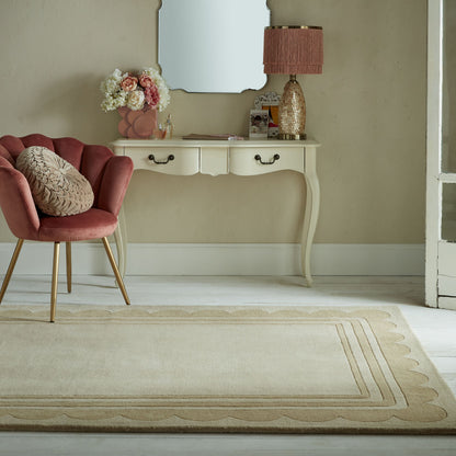 Tapis de salon pure laine CLARK