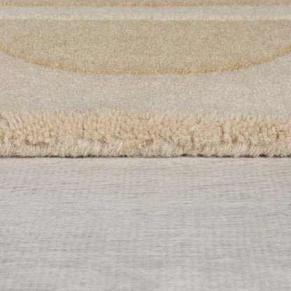 Tapis de salon pure laine CLARK