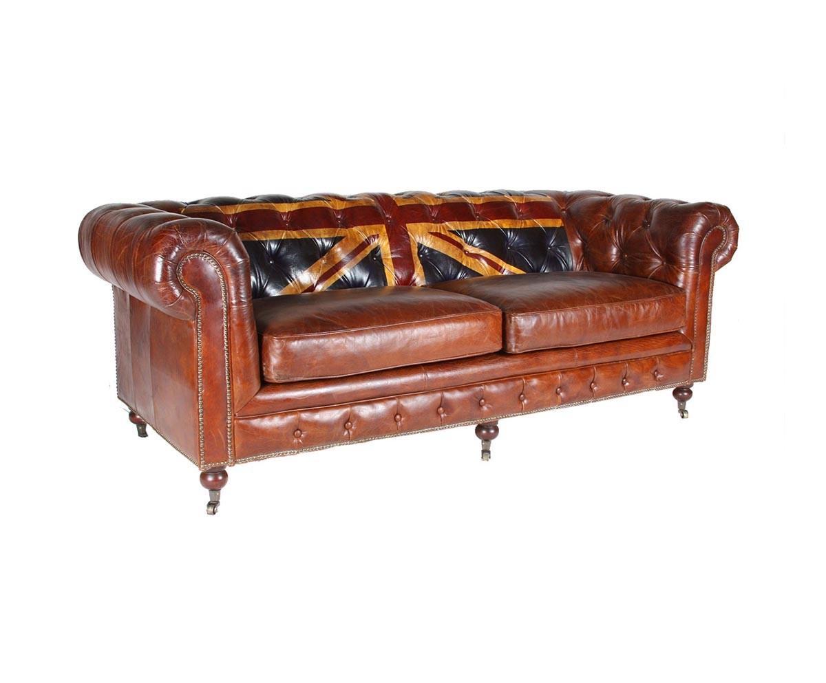 Canapé Chesterfield UK FLAG - Novatrend 