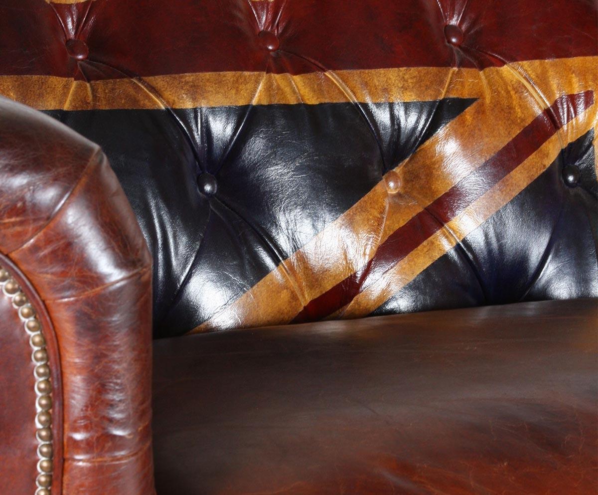 Canapé Chesterfield UK FLAG - Novatrend 