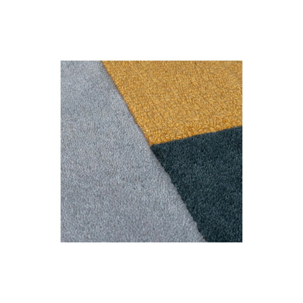 Alfombra de salón de pura lana WYLAN