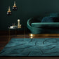 Tapis de salon moderne pure laine SHERD