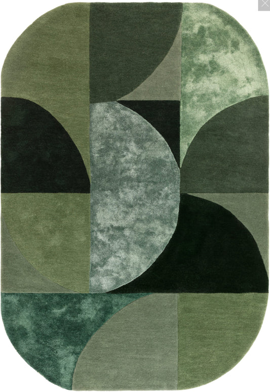 Tapis de salon moderne en laine LAVO