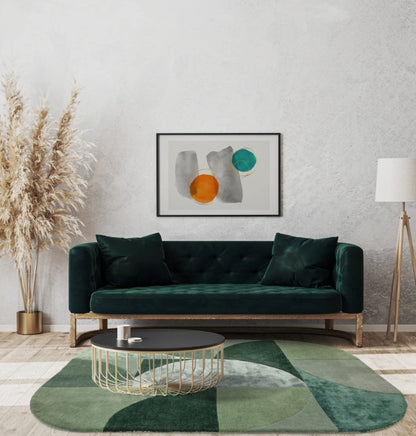 Tapis de salon moderne en laine LAVO