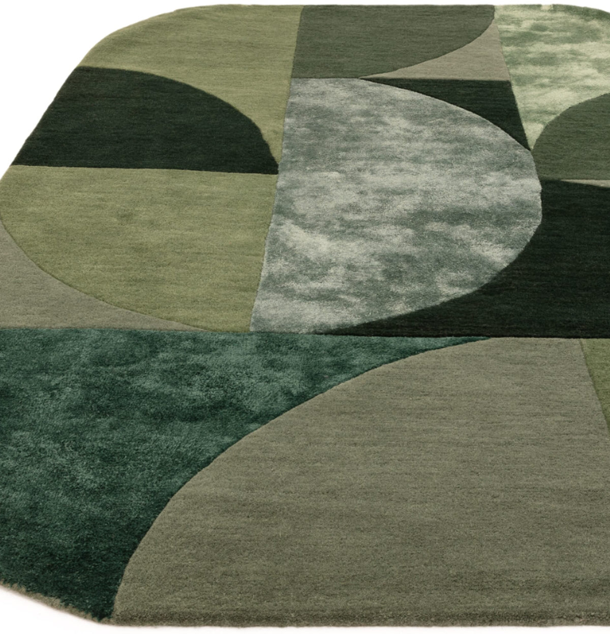 Tapis de salon moderne en laine LAVO