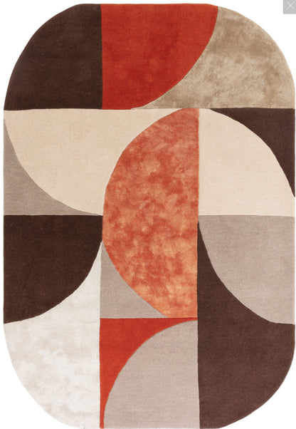 Tapis de salon moderne en laine LAVO