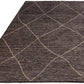 Tapis de salon moderne en jute BLUEBERRY