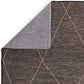 Tapis de salon moderne en jute BLUEBERRY