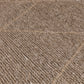 Tapis de salon moderne en jute BLUEBERRY