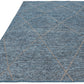 Tapis de salon moderne en jute BLUEBERRY