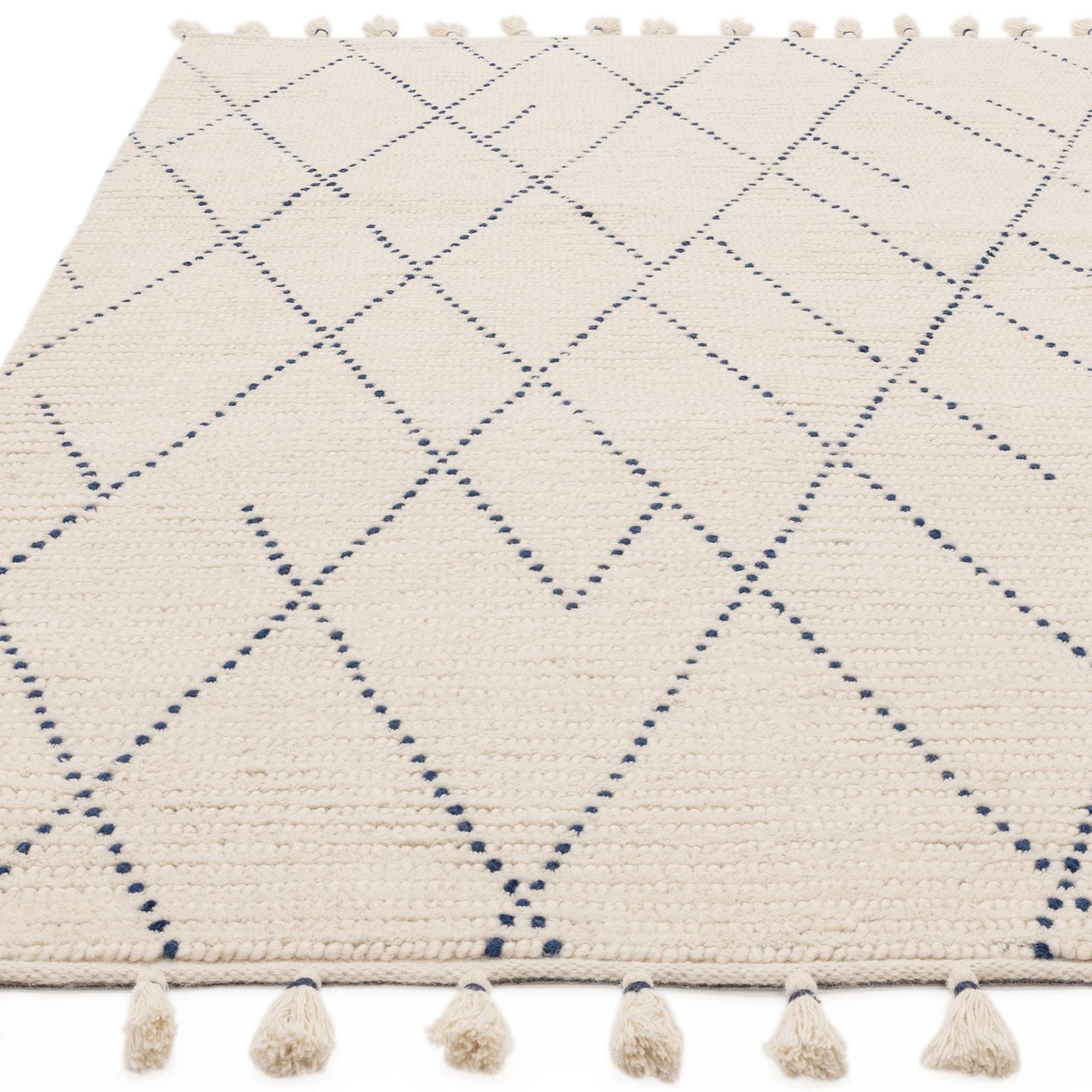Tapis de salon pure laine style berbère KASBA