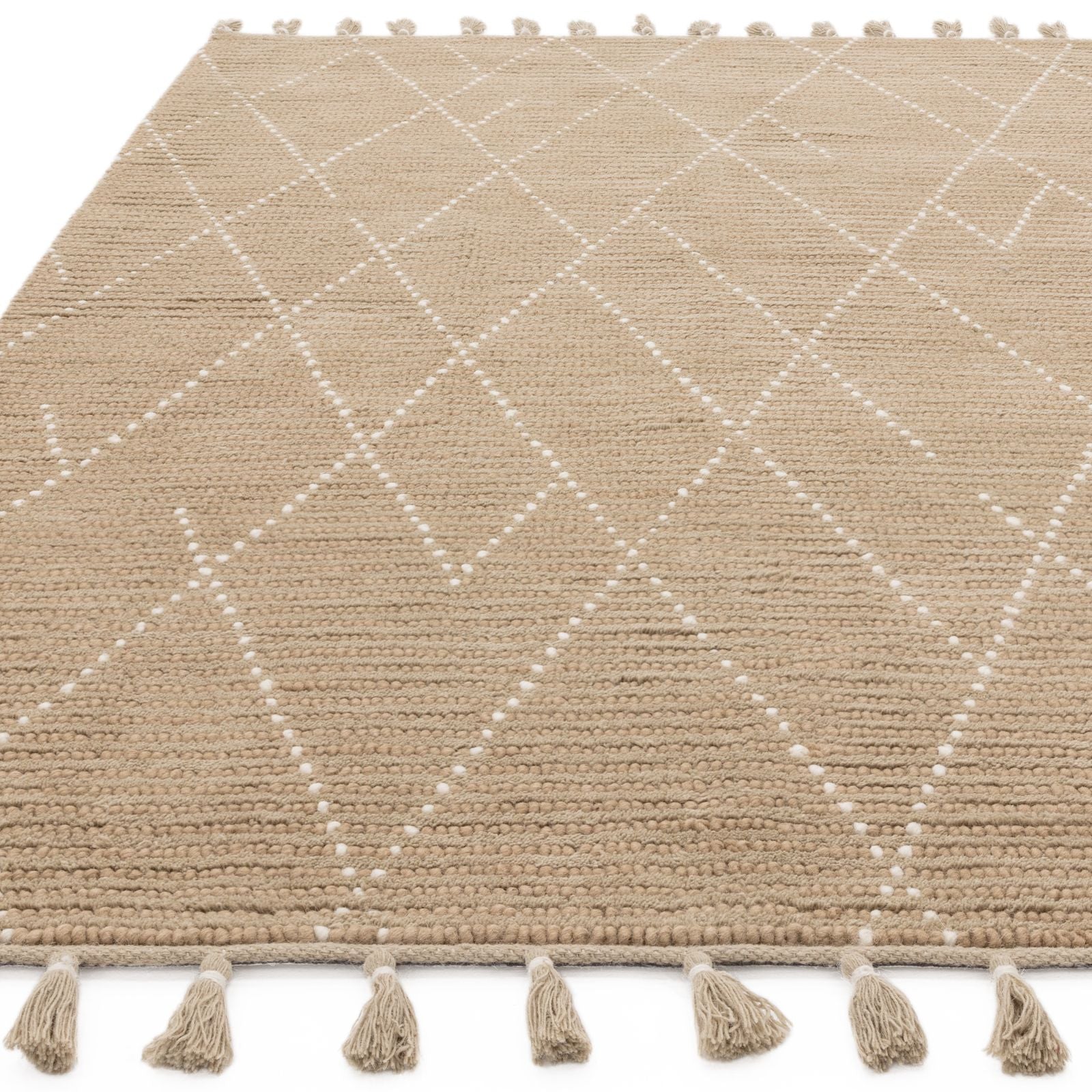 Tapis de salon pure laine style berbère KASBA